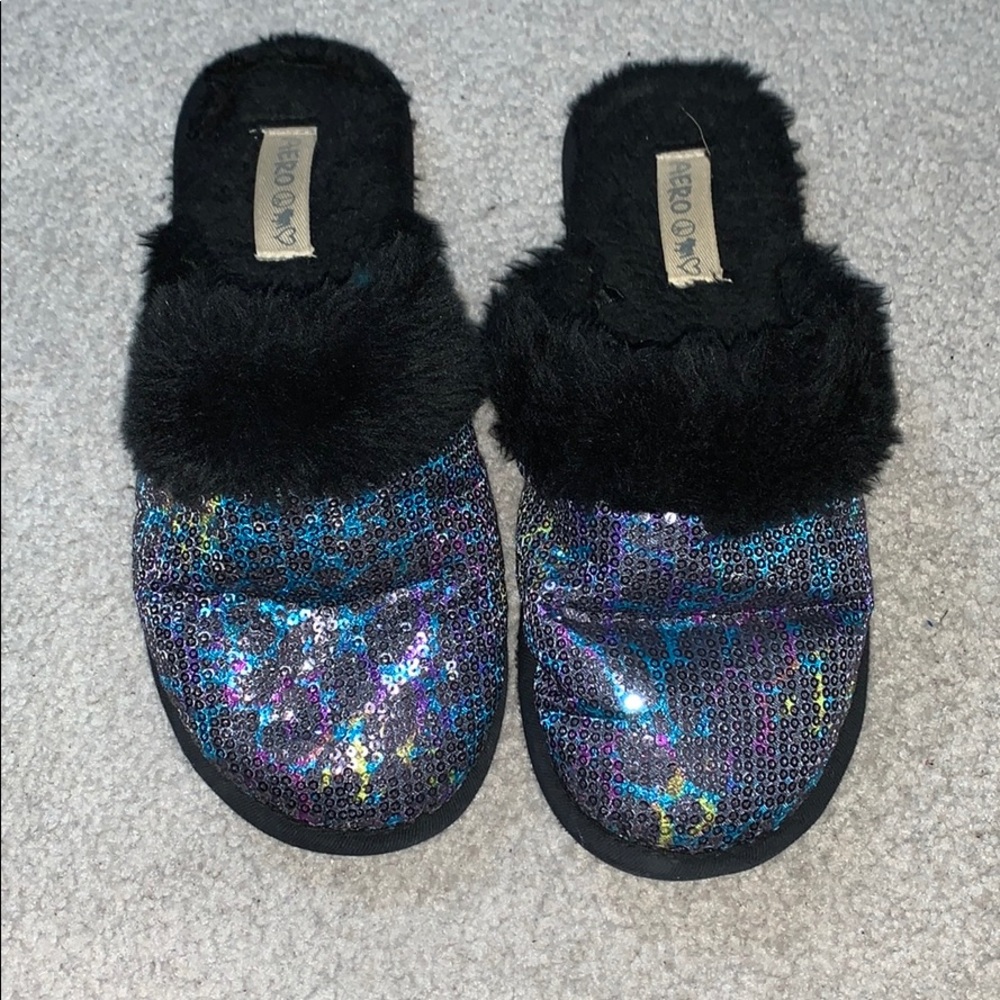 sparkle slippers